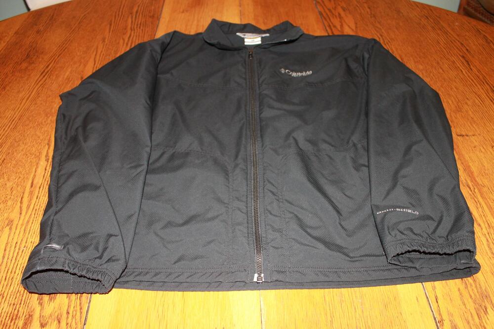 Columbia Jacket Mens XL Field Gear Omni-Shield Full Zip Interchange Outdoor